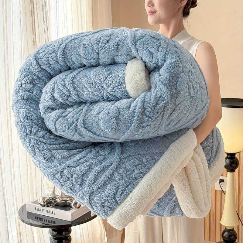 Cobertor Manta Casal 2,10 X 1,90 Cm Jacquard Com S
