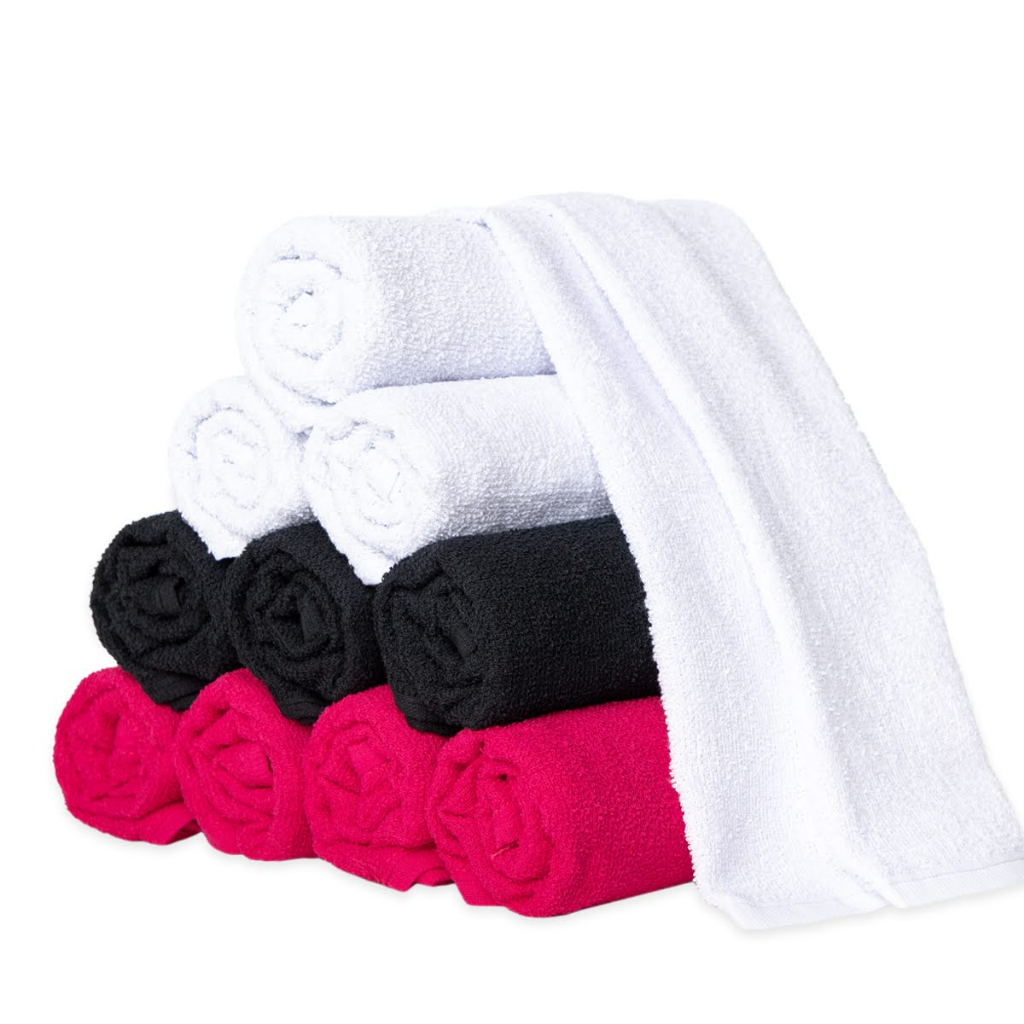Kit 10 Toalhas de Rosto Para Salão Premium Toque 
