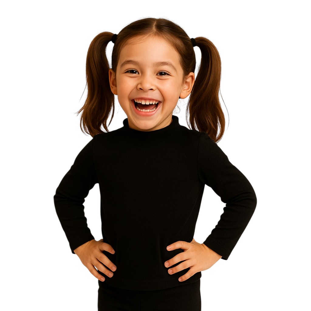 Blusa Termica Infantil Feminina Segunda Pele Manga