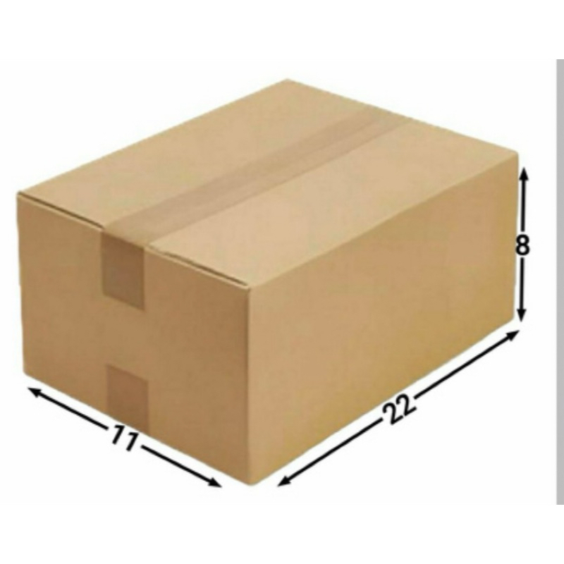 100 caixas 22x11x8 papelão correio Sedex e-commer