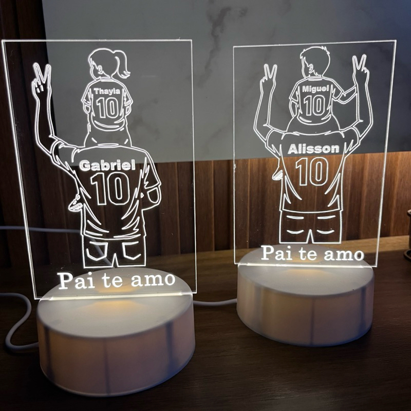 Presente Dia dos Pais Personalizado com Nome  Lumi