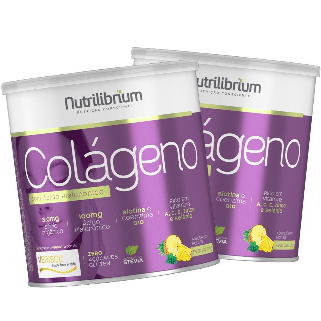 Kit 2x Colágeno Verisol Com Ácido Hialurônico 2