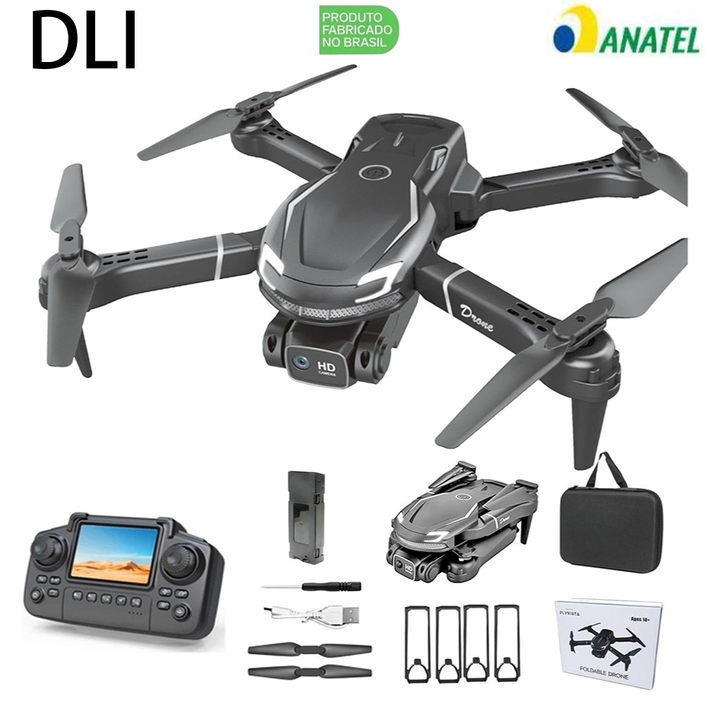 Drone V88 com TELA Profissional Dual-Camera FPV Ki