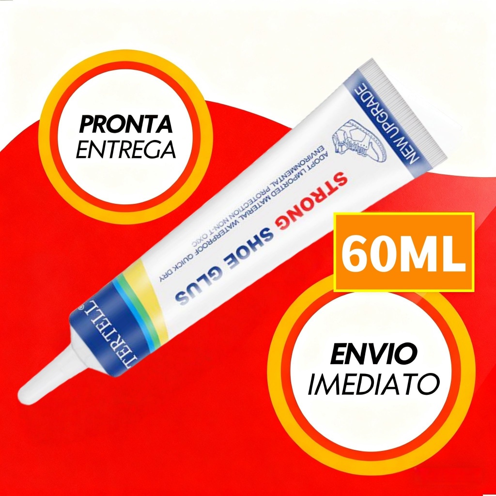 Cola Forte para Reparo de Sapatos 60ml – Col