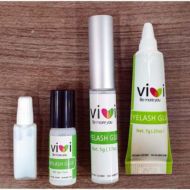 Cola Para Cílios Postiços VIVI de 1g, 3g, 5g, 7g