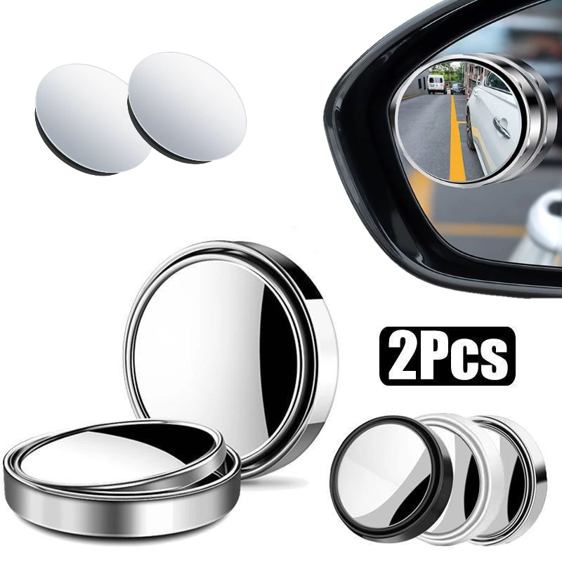 1 par – Espelho Retrovisor Carro Moto Convex
