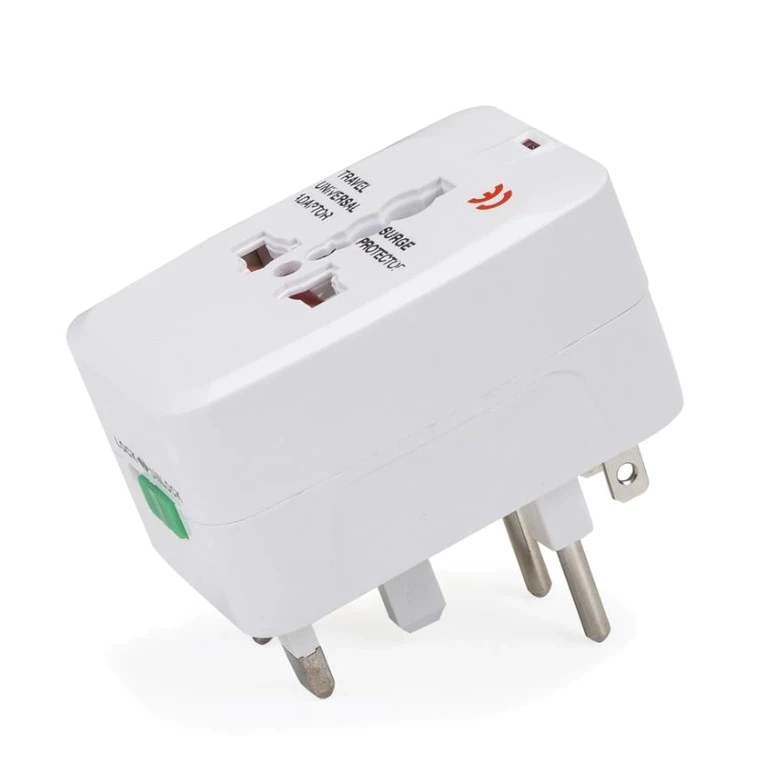 Kit 2 Adaptador Tomada Universal Para Viagens Inte