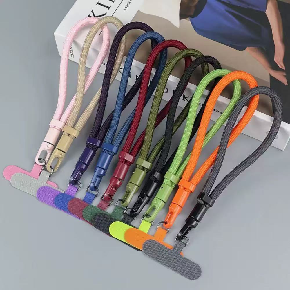 Cordão para celular com rotação de 360 graus; d