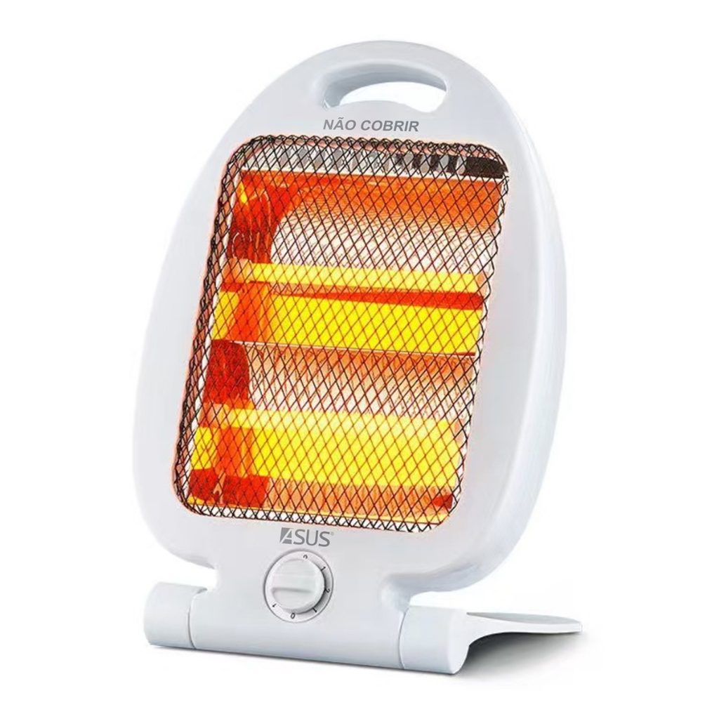 Aquecedor Doméstico Elétrico Quartzo AQ 800w Pre