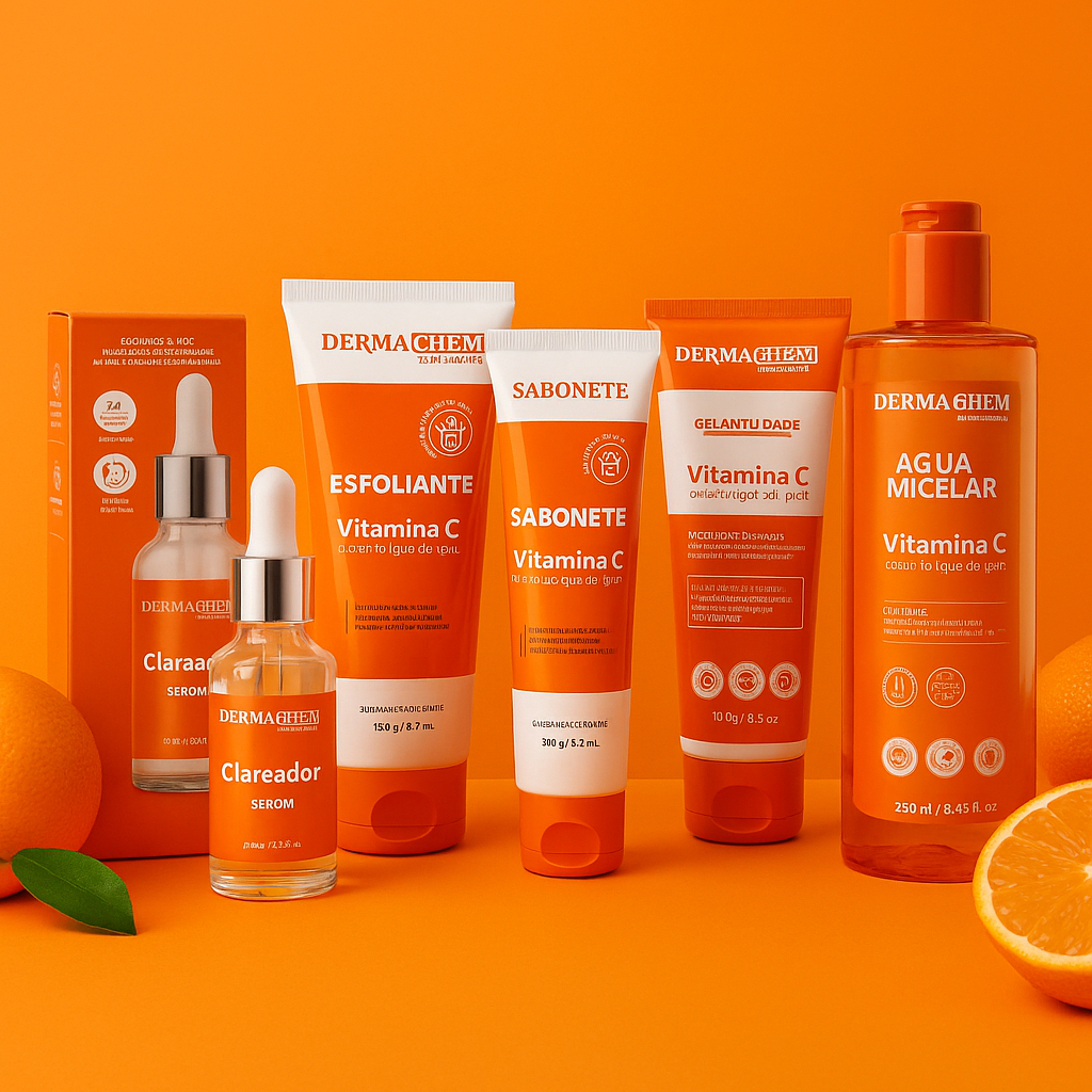 Serum Vitamina C Kit Skin Care Clareador Manchas S