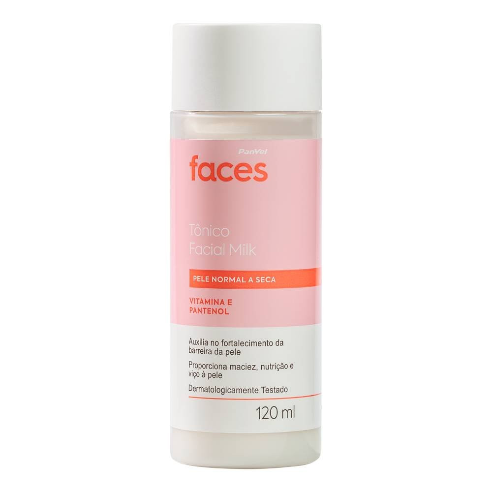 Tônico Facial Milk Pele Normal A Seca Panvel Face