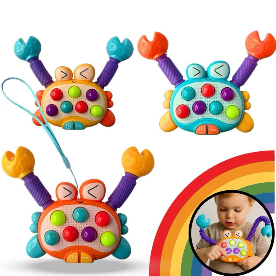 Brinquedo Interativo Infantil com Luzes Música Bo