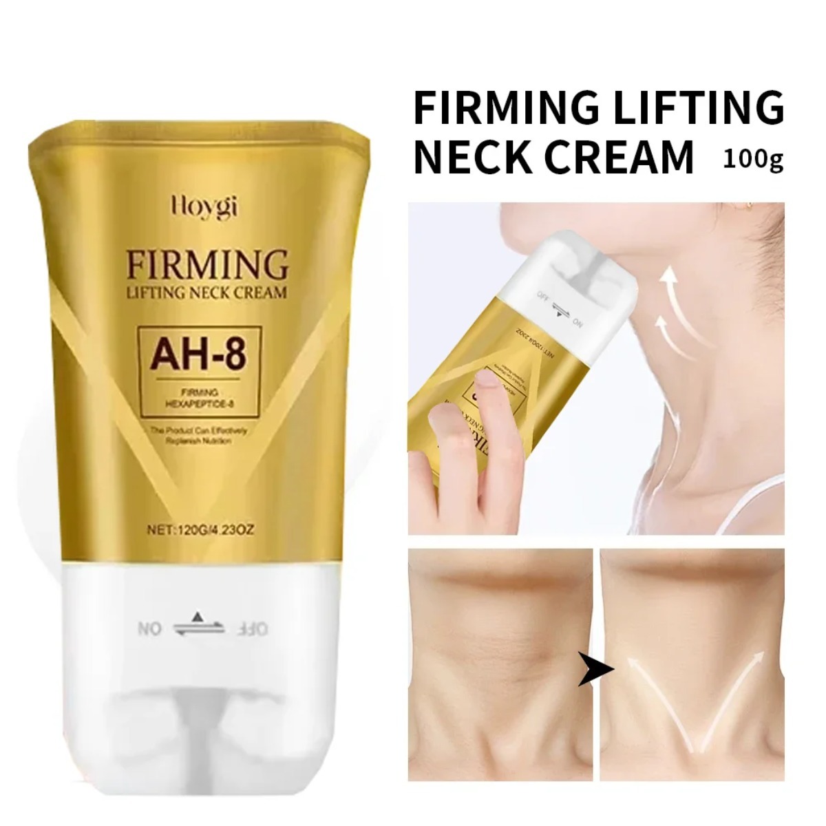 HOYGI Creme para Levantamento de Pescoço, Claread