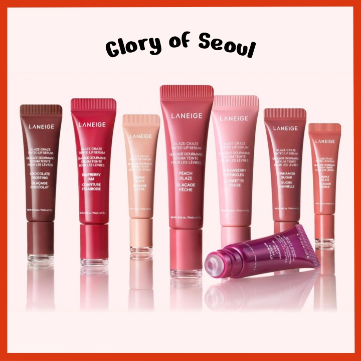 [Novo] LANEIGE Glaze Craze Tinted Lip Serum , 12g 