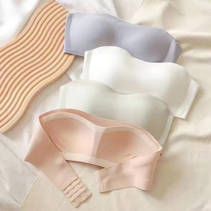 Sutiã Invisível Sem Alças-Bralette Aro Costura 