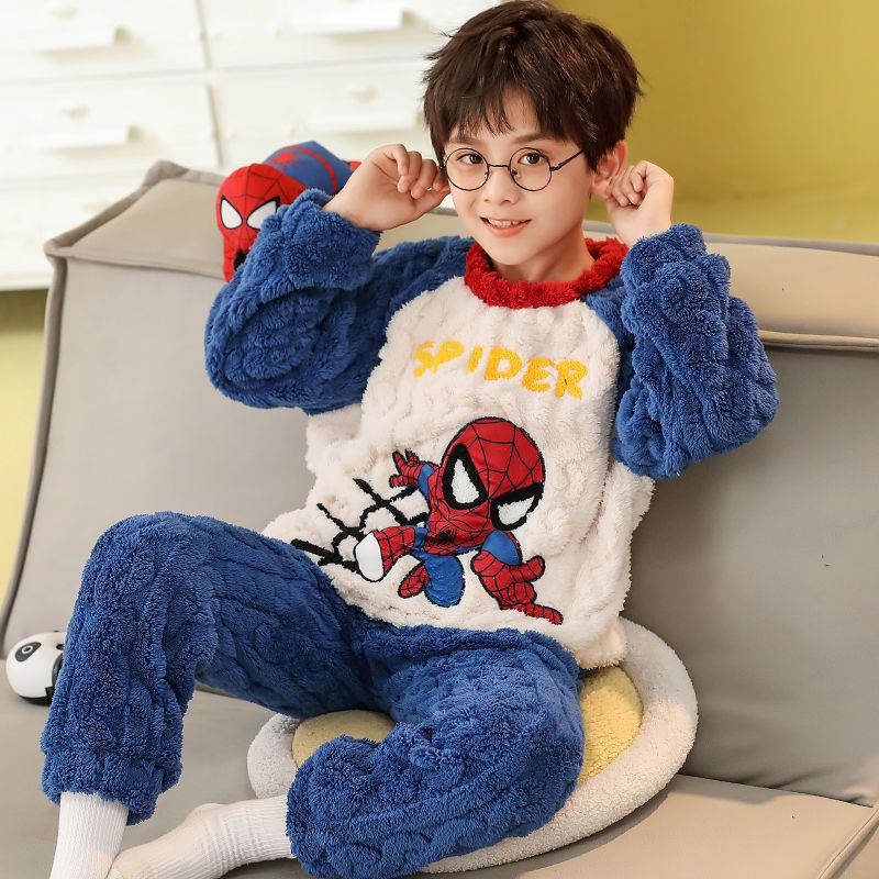 Inverno Crianças Roupas Menino Dos Desenhos Anima
