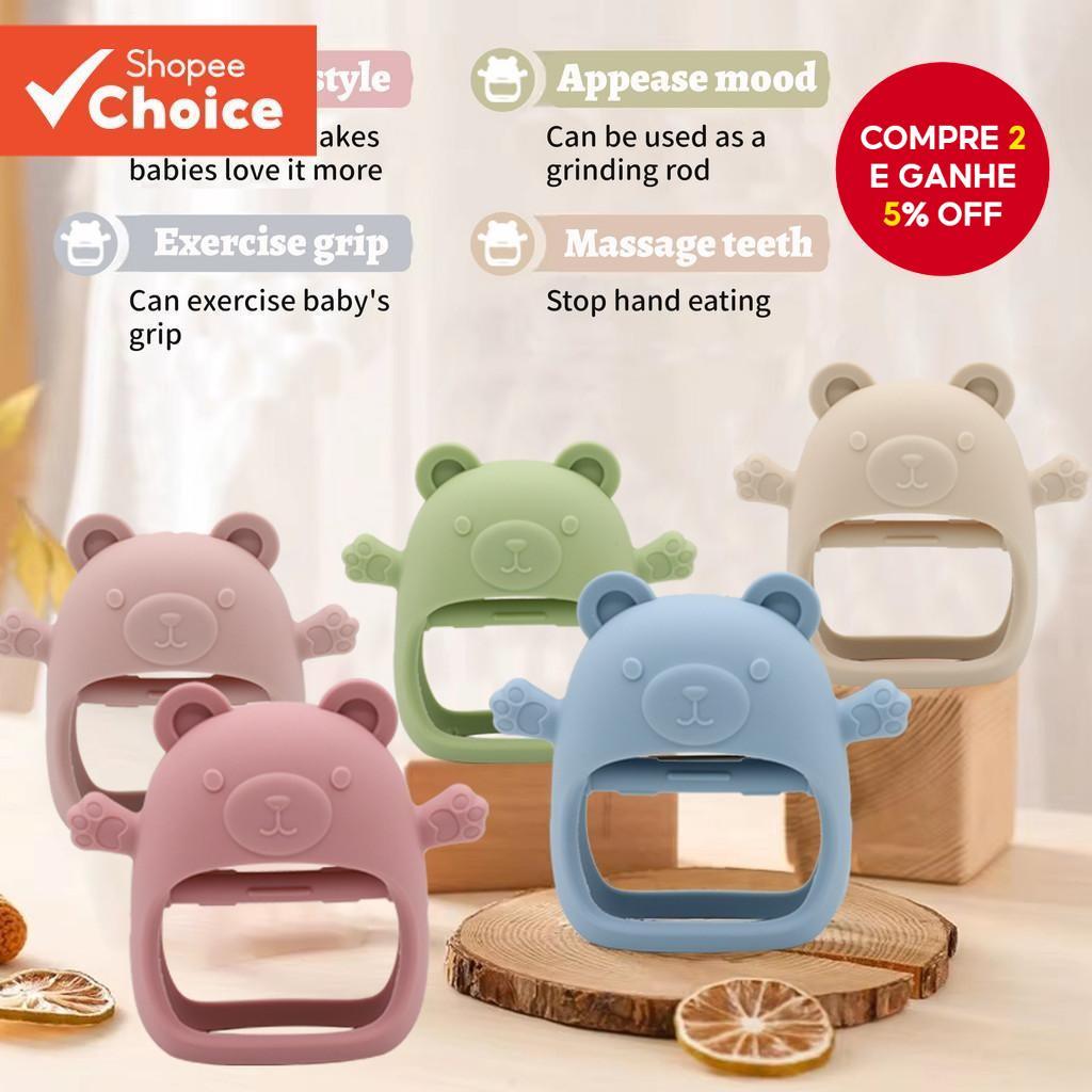 Brinquedos para Dentes de Bebê com Luvas de Dedo 