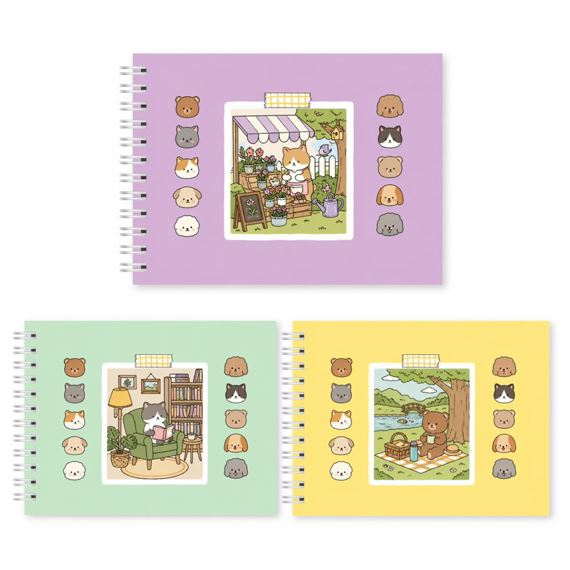 Livro de Colorir Capa Dura 100 Folhas 180g Caderno