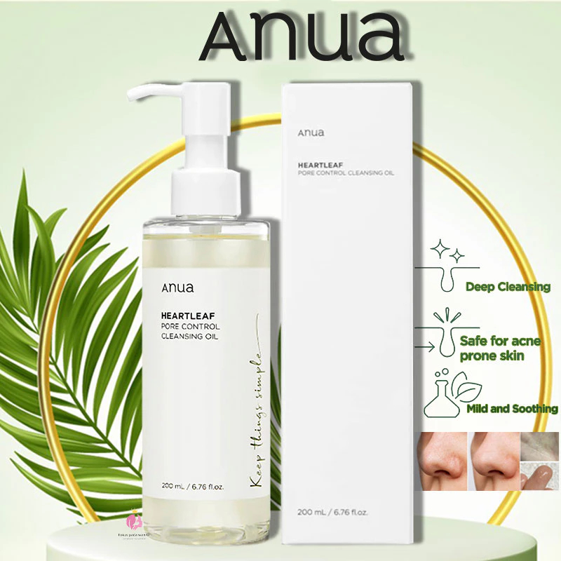 Anua Cleansing Oil 200ML- Anua Heartleaf Pore Cont