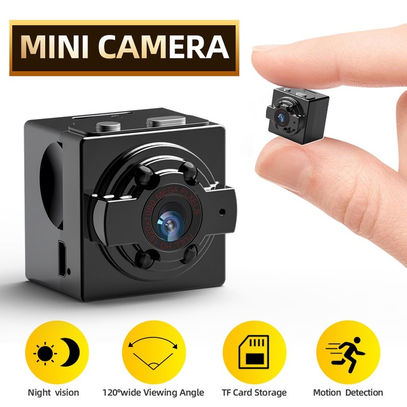 2024 Nova Câmera Pequena HD Portátil , Mini Infr