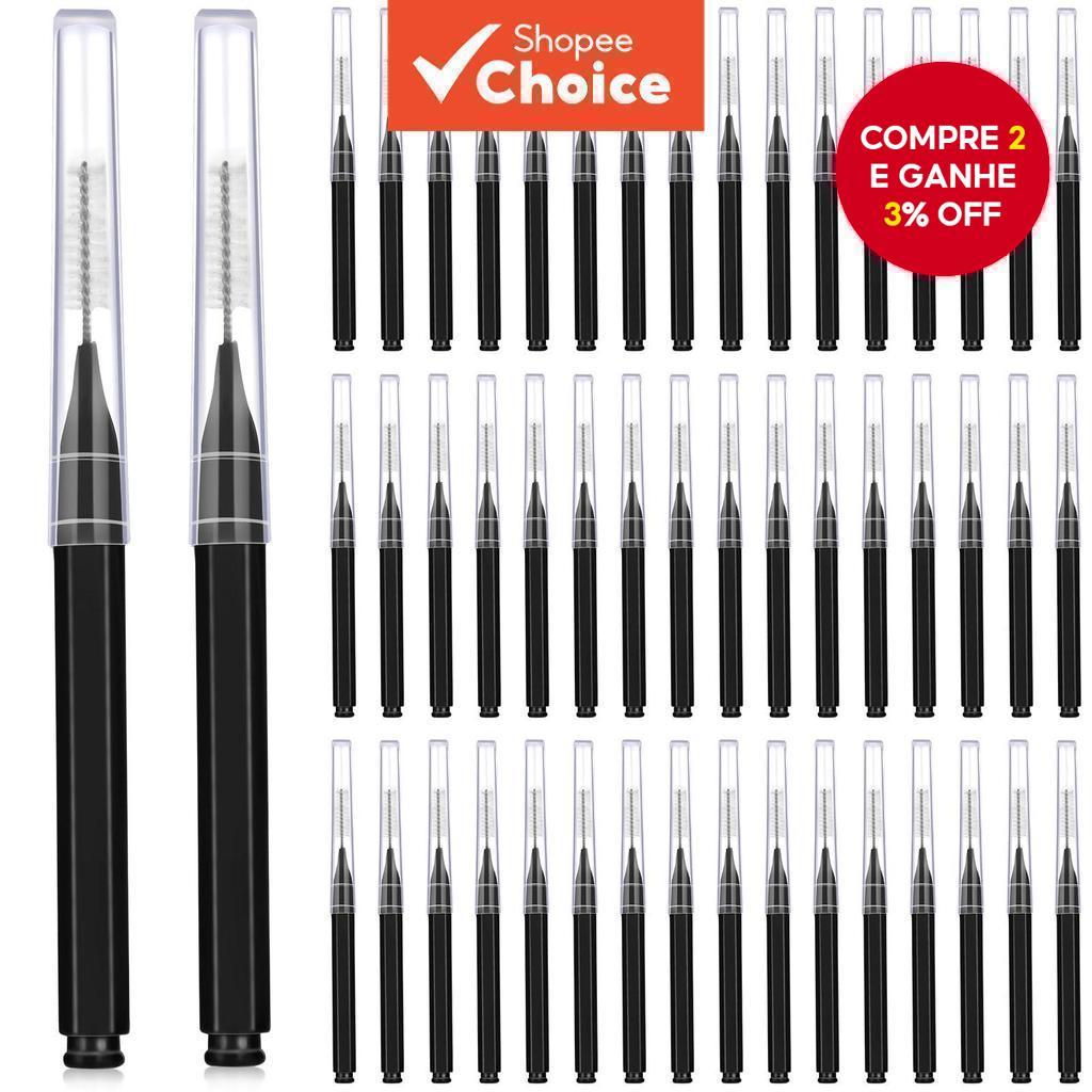 Conjunto De Escova Interdental De 50 Peças SmileC