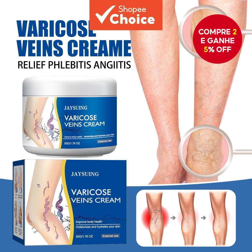 Creme para Varizes nas Pernas 50g, Creme Suavizant