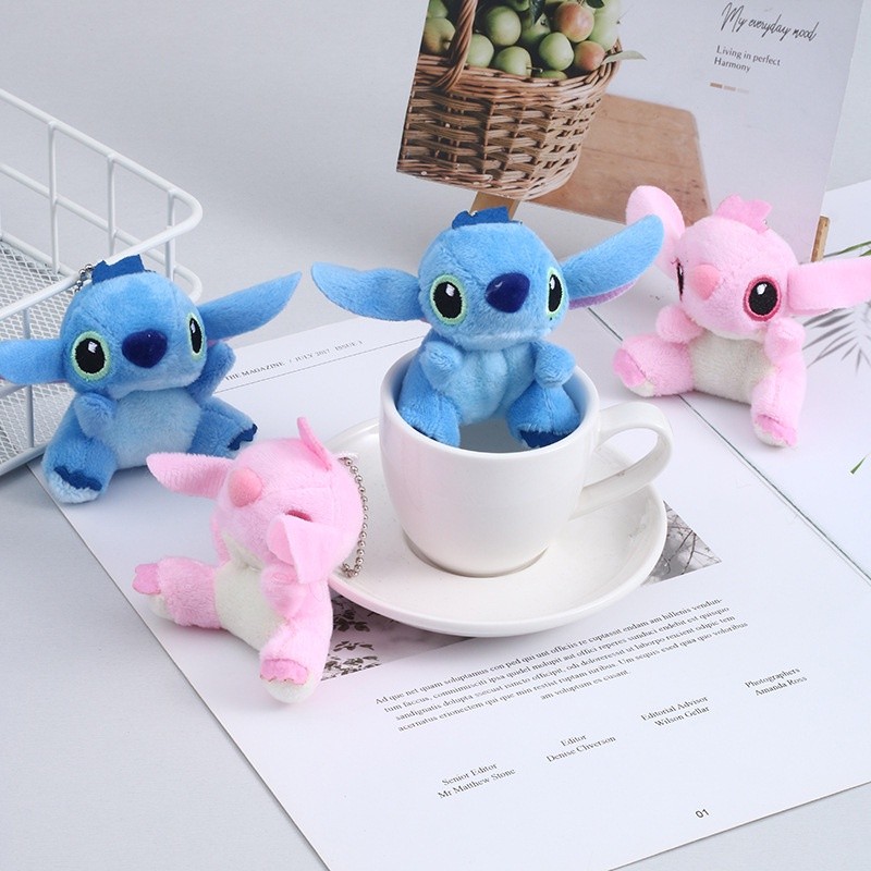 Stitch Chaveiro de pelúcia, lembrança de anivers