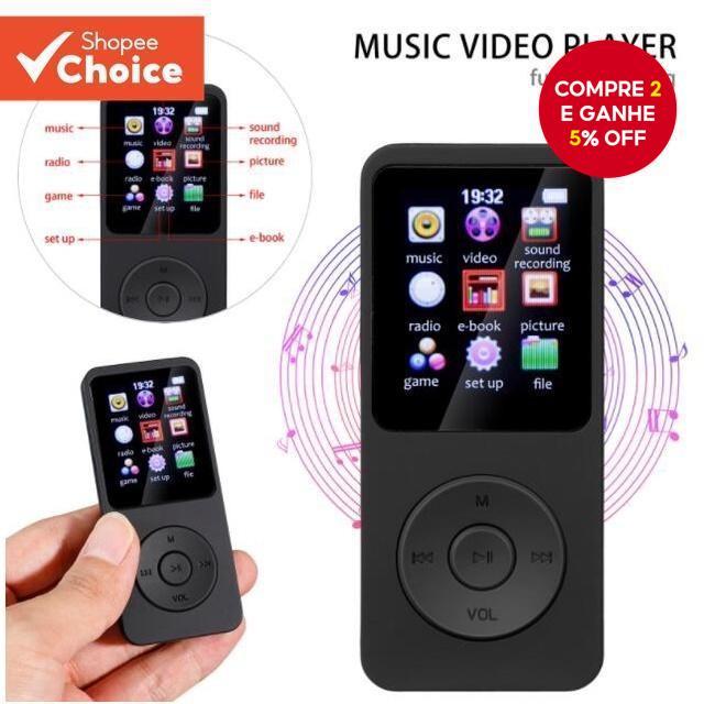 O Mais Novo Leitor De MP3 Player Bluetooth 5.0 HIF