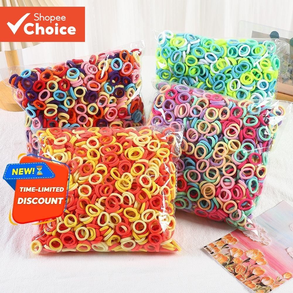 Conjunto De Laços De Cabelo Coloridos Para Menina