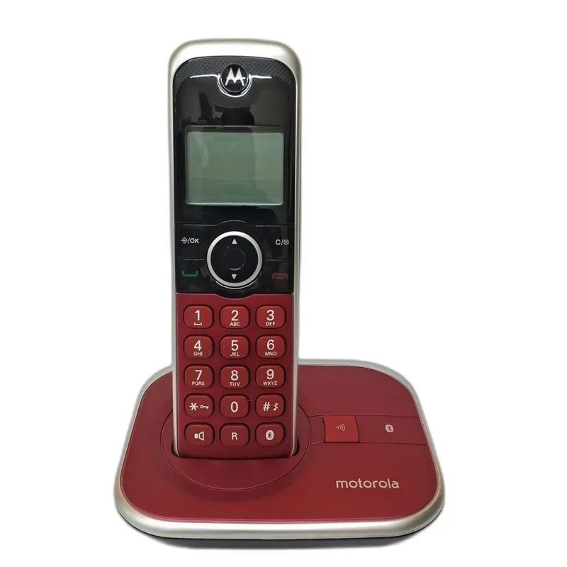 Telefone Sem Fio Motorola GATE4800BT-V Vermelho DE