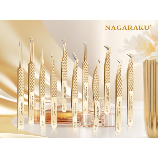 Pinça De Ponta De Fibra De Precisão NAGARAKU Par