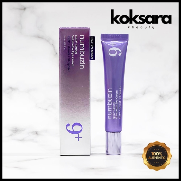 Numbuzin No.9 NAD+ Retinal Volumetox Eye Cream 20m