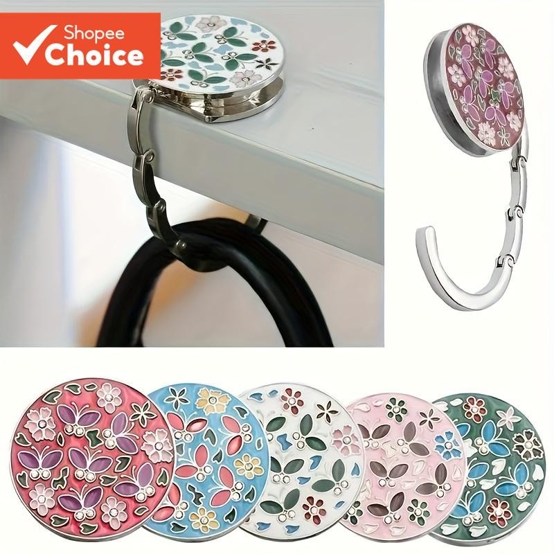 Gancho De Bolsa Dobrável Feminino Saco De Mesa Co