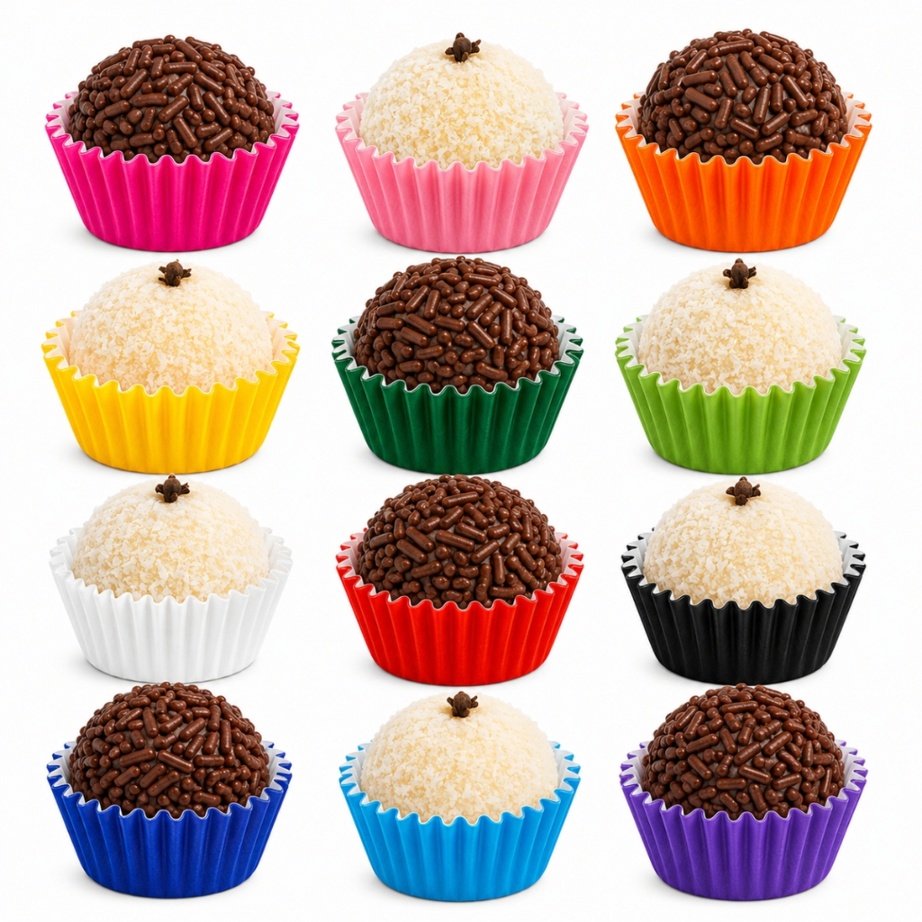 Forminha Para Brigadeiro e Beijinho N.5 C/100 Unid