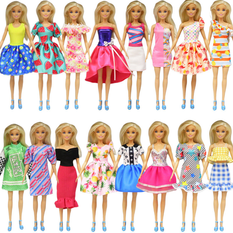 Roupas De Boneca Menina Brinquedo Casa BJD Vestir-