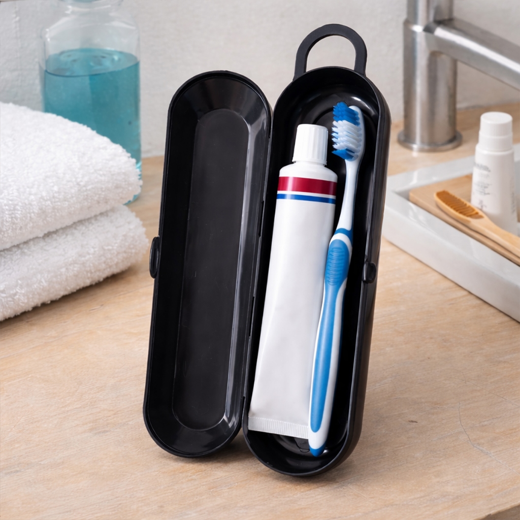 Estojo Dental Multiúso Necessaire Porta Escova de