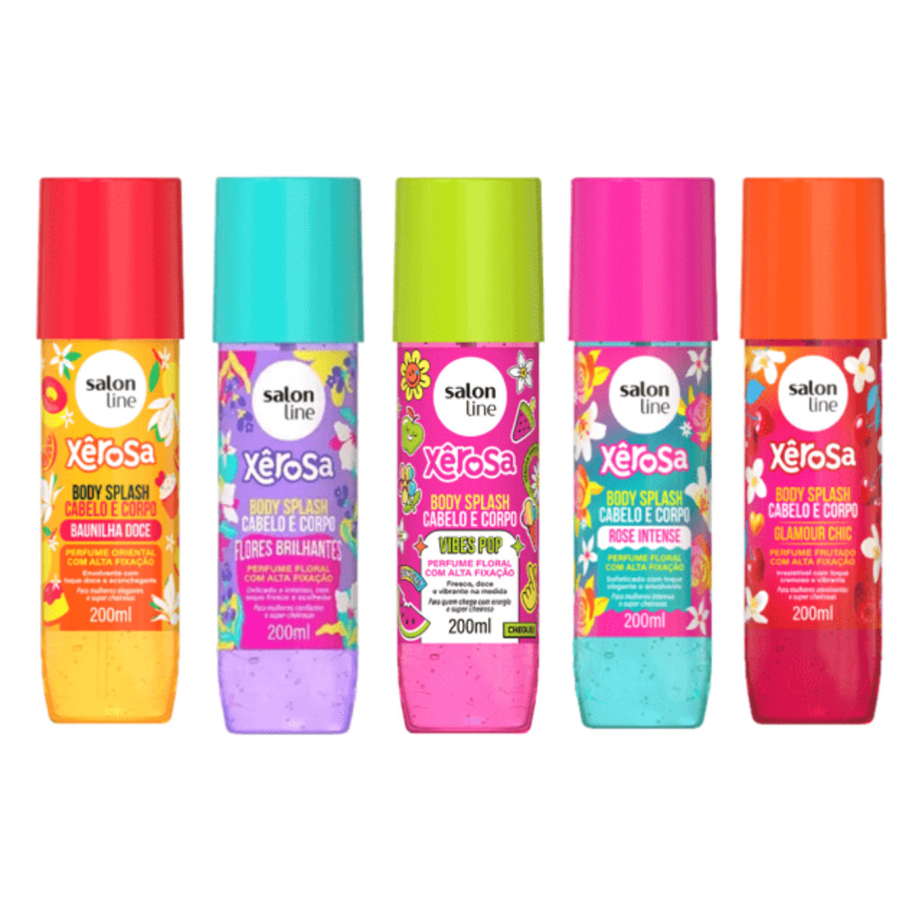 Lançamento  Body Splash  Cabelo  e  Corpo  Linha 