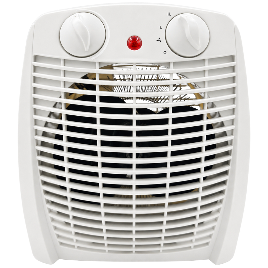 Aquecedor Elétrico Portátil 2 em 1 Aquece e Vent
