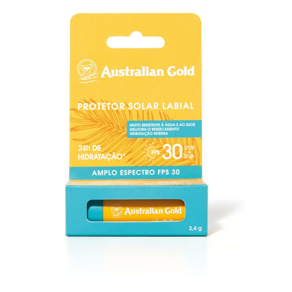 Australian Gold Protetor Solar Labial FPS 30 Alta 