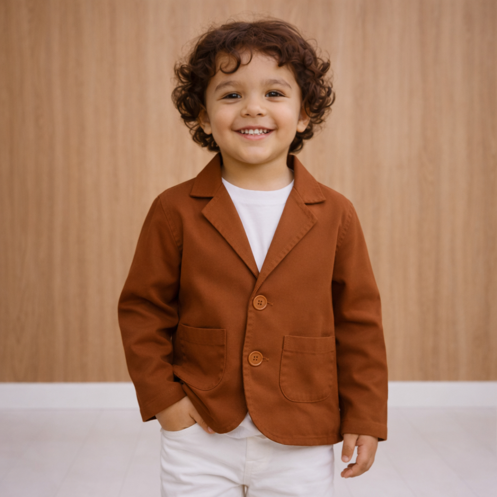 Blazer Social Infantil E Juvenil Masculino Sarja P