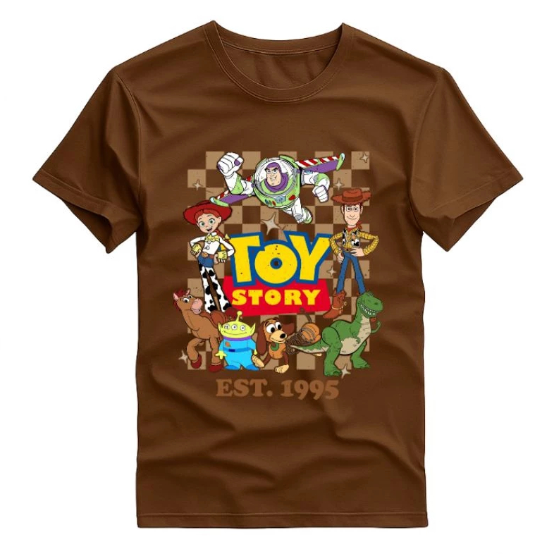 Camiseta Toy Story Adulto e Infantil Unissex 100% 