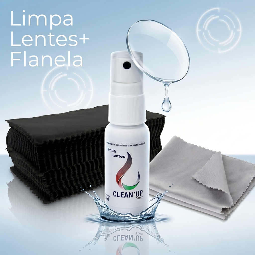 Spray Limpa Lentes para Óculos e Telas Celular Ta