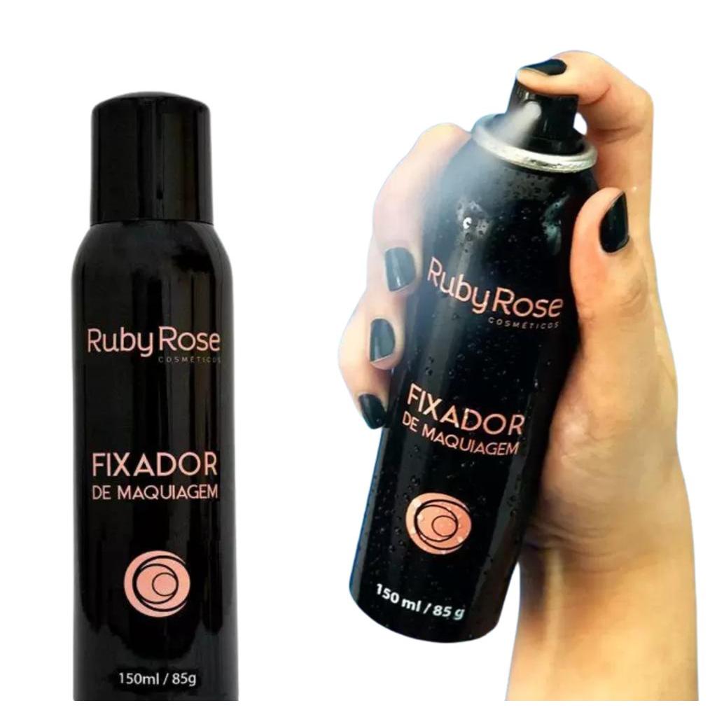 Fixador de Maquiagem Ruby Rose Aerosol 150ml ̵