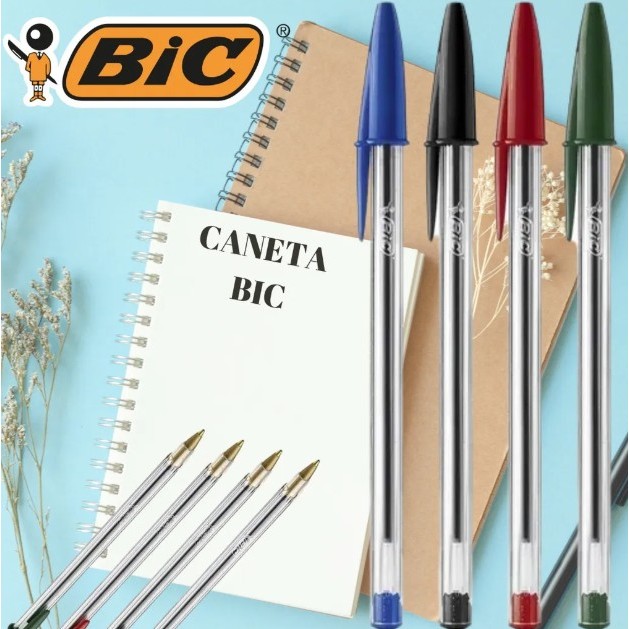 Caneta Esferográfica BIC Cristal Original Dura Ma
