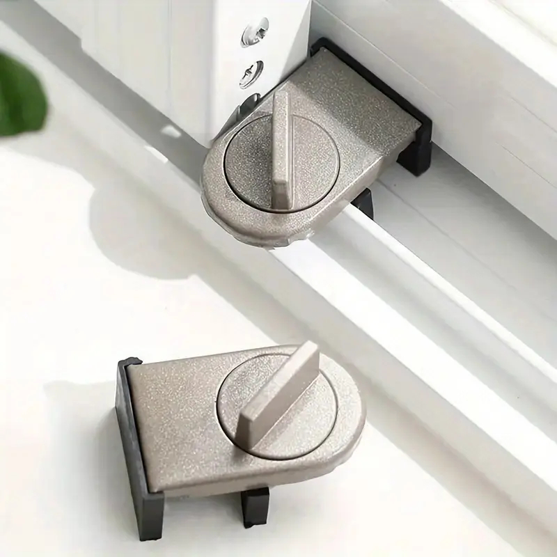 2 Pcs Fechadura para portas e janelas de correr em