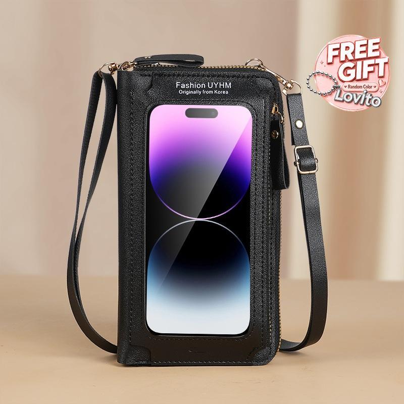 Bolsa Para Celular Com Tela Sensível Ao Toque , D