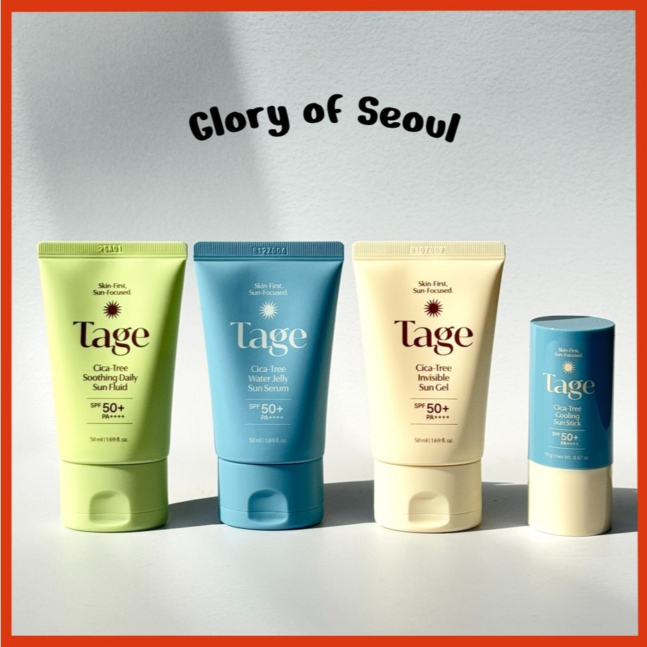 TAGE Cica-Tree Suncare 4 Types (  Soothing Daily S