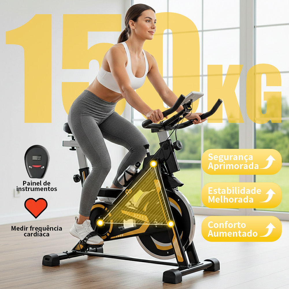 Bicicleta Spinning Ergométrica Para Exercícios C