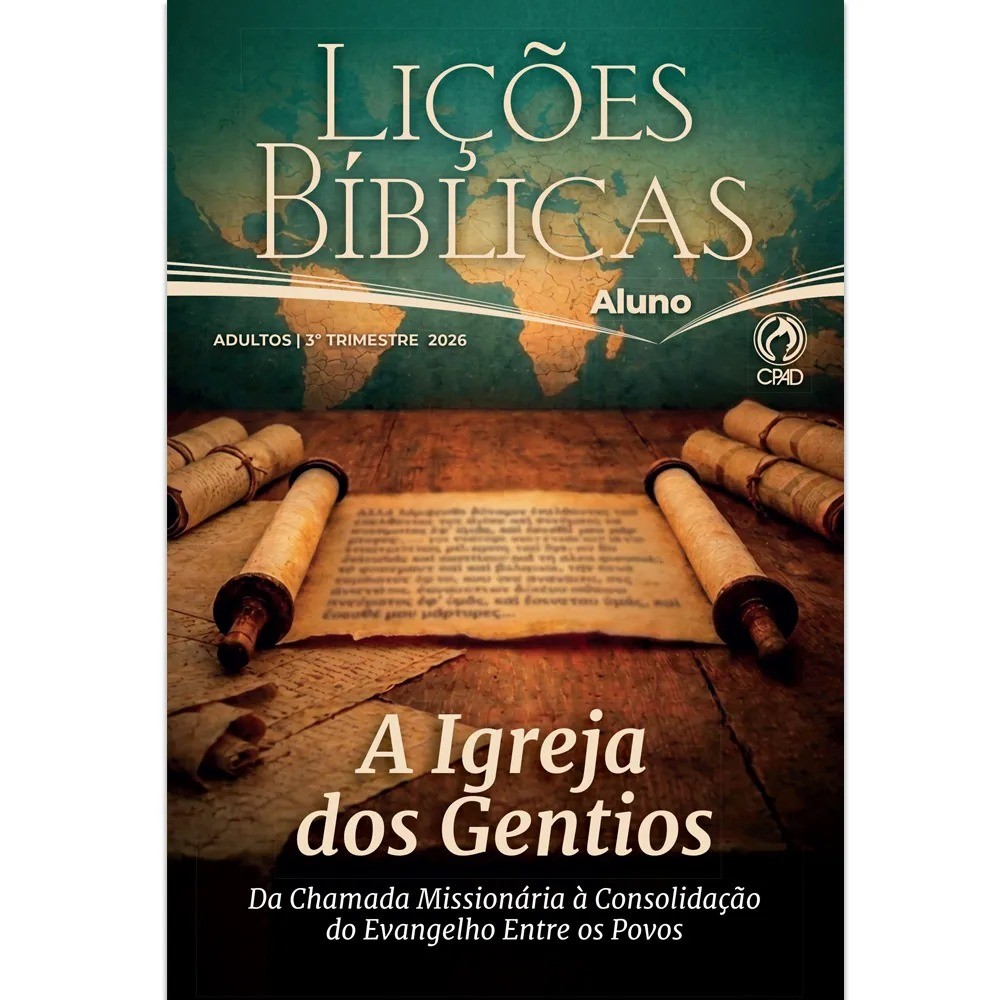 Revista Lições Bíblica Adulto Aluno 3. Trimestr