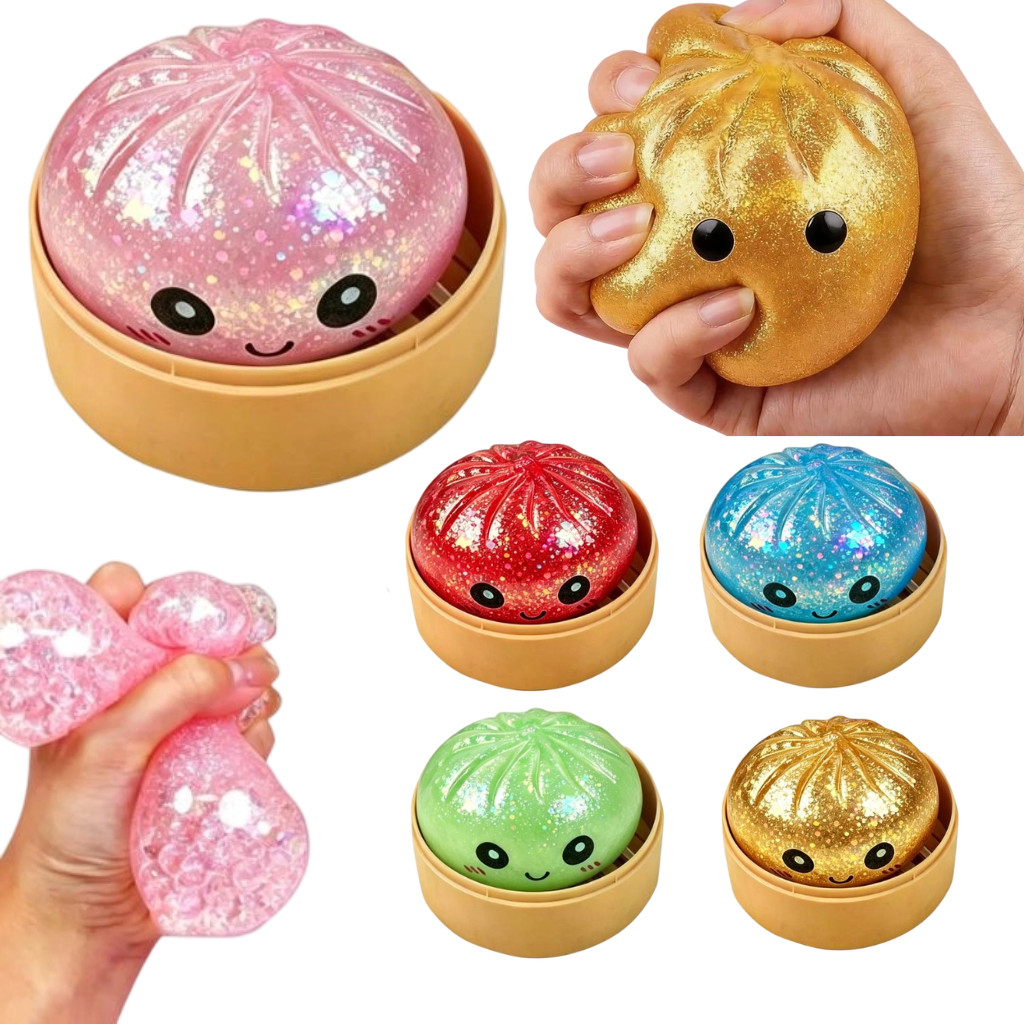 Bola De Aperto De Pão De Ouro Colorida Fofa De 5.